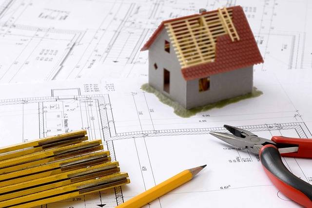 construction d'une maison d'architecte